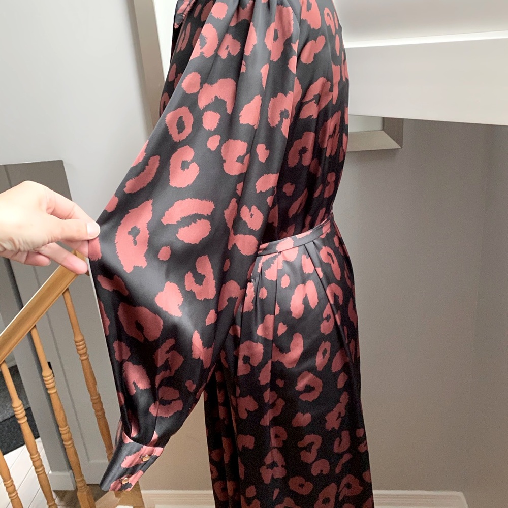 NWT Zara Printed Shirt Dress in Large - Picture 5 of 15